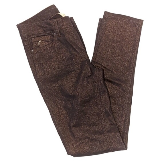 TRISTAN glittery straight leg pants size 2 - Picture 4 of 9